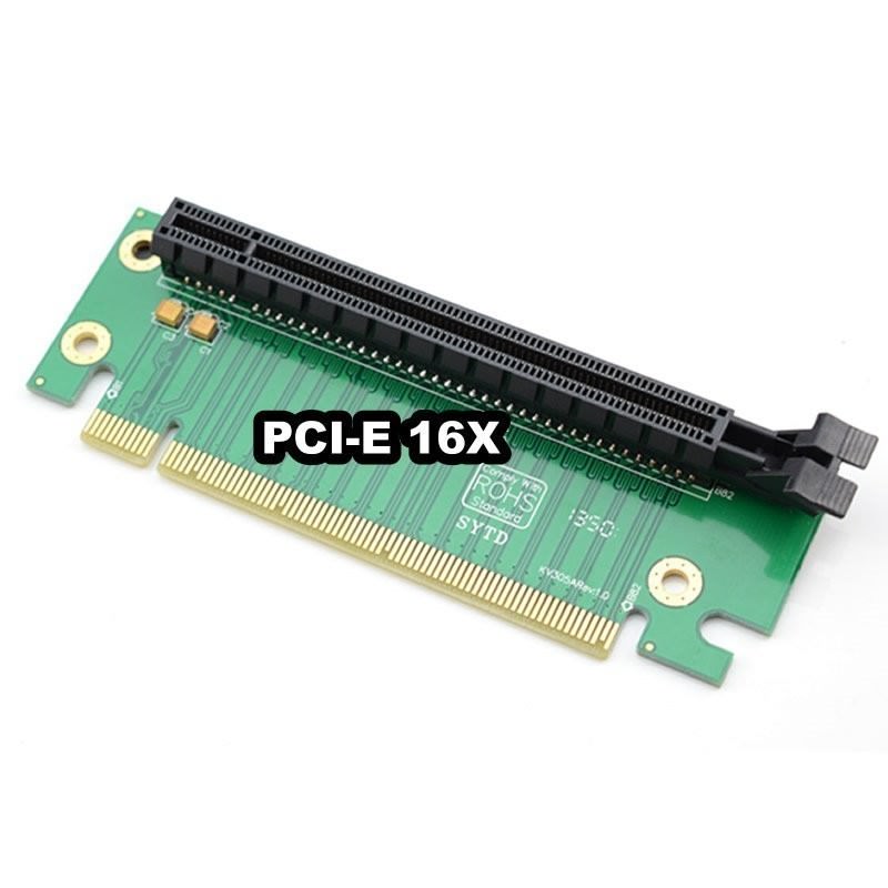RDEXP PCI-Express 1X Riser Card 90 Degree Right Angle Riser Adapter Card