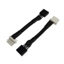 Computer CPU Fan 6 Pin Male to 5 Pin Female Cable Fan Conn Adapter for HP