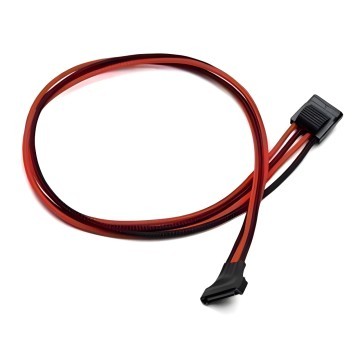 Premium Custom PSU Extension Cable 15 Pin SATA to 4 Pin Molex Power