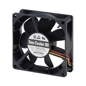 Sanyo Denki San Cooler 80 8025 Dual Ball Bearing Cooling PWM Fan