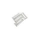 Professional 18AWG Plain Wire Clear Transparent Cable Comb 2.4mm Slot