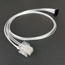 Super Flower Leadex Premium Silver Wire 9-Pin to SATA Modular Cable