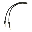 4 Pin VGA PWM Mini Connector to Dual PH Mini 4 Pin Fan Cable Splitter