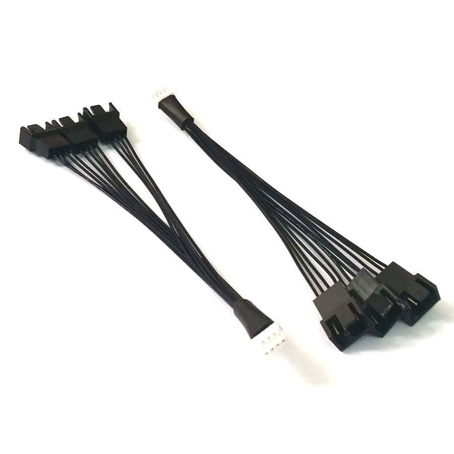Mini 4 Pin Gpu To 3 X 4 Pin Pwm Fan Adapter Mdy Co433