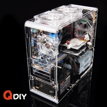 QDIY Professional Modder Acrylic Case (PC-A006)