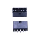 10 Pin PSU Modular Male Header Connector Straight Black