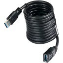 USB 3.0 5Gbps High Speed Extension Cable 2m Black