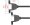 USB 2.0 Type A Female to Female Extension Cable with Panel Mount