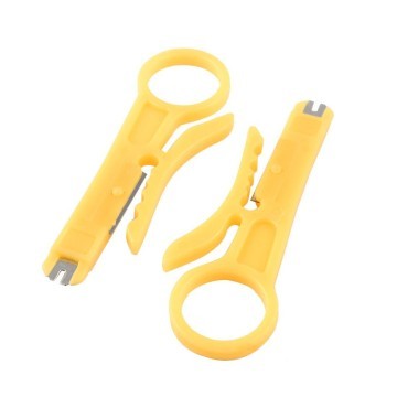 RJ45 Cat5 Network UTP/STP/RG Cable Wire Stripper Punch Down Tool