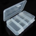 10 Compartment Transparent Plastic Parts Box (Two Side)
