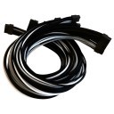 Single Sleeved Premium Modular Cables Black Grey White for EVGA