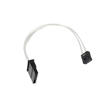 ITX Mini PC USB Header 2.54mm Pitch 9 Pin to SATA Power Cable 30cm