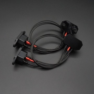 Computer Case Extension Cord Power 90 Degree Angle Extension Cord 40cm