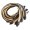 Individually Sleeved Modular Cable Set Black Gold for Corsair RM