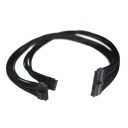 Seasonic X / Platinum Series Individually Sleeved Modular Cable (ATX Main Mother Board Power Connector 24 pin) All Black