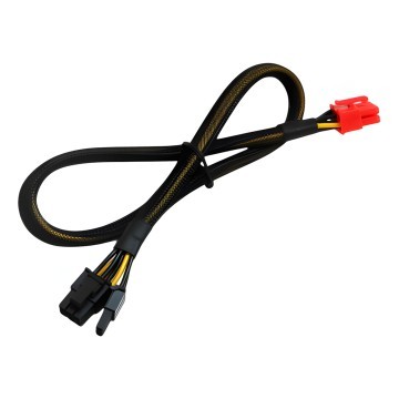 Seasonic Modular PSU 8-Pin to 6+2 PCIe Sleeved Cable