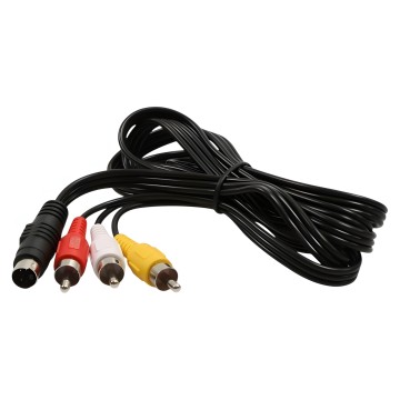 4-Pin S-Video to AV Component Video Converter Cable