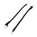 4 Pin Standard Fan Connector Male to GPU Mini 2 Pin Connector Female