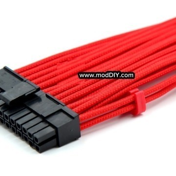 Pc Cables PC Organizers 24 Pin 8 Pin 6 Pin 24 Pcs Cable Comb Kit ...