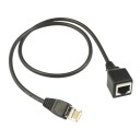 RJ45 Ethernet Extension Cable 60cm