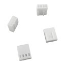 modDIY Female 4-Pin (3+1) PWM Fan Connector (Molex #2510) White