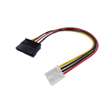 ITX Mini PC Mini Floppy 2.54mm Pitch 4-Pin to SATA Power Cable (26cm)