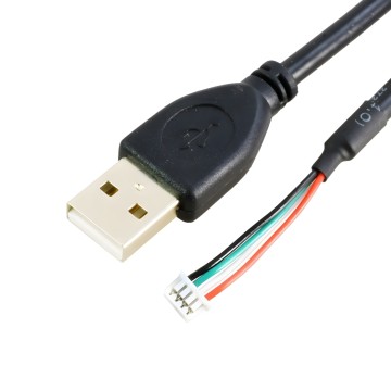4 Pin PicoBlade 1.25mm to USB Type A Male Adapter Cable