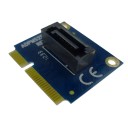 mSATA Mini SATA Slot 52 Pin to SATA 7 Pin Adapter PCB Board