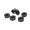 M5 Hex Lock Nut - Black Carbon Steel