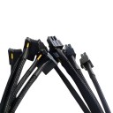 modDIY 6 Pin to SATA Modular Power Supply Unit Cable 35cm