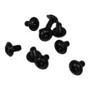 M3 Black CD DVD Floppy Drive Screws