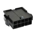 10 Pin Server Power Male Connector with Pins Black