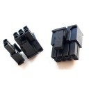 6+2-Pin PCI-Express Power Female Connector w/ Pins - Black