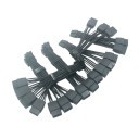 ATX 3.0 PCIe 5.0 600W 8 Pin to 12VHPWR 16 Pin Angled Adapter Cable Black