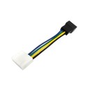 Single 4 Pin PWM Fan to 6 Pin Motherboard Header Adapter Cable for HP Z640
