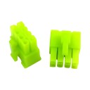 8 Pin PSU CPU EPS Power Female Connector with Pins UV Green