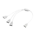 LED RGB Aura Lighting Control Sync 1 to 3 Splitter Cable 30cm