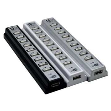 Hi-speed 10-Port Powered USB HUB