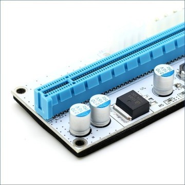 USB 3.0 PCI-E Express 1x à 16x Extender Riser Board Adaptateur Carte Câble SATA EUR 7,78 - FR