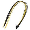 PCIE 6 Pin to Bare Wire Open End