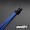 Premium Single Braid Sleeved CPU/EPS 4-Pin Extension Cable (Black/Blue)