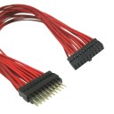 Premium Red Wire USB 3.0 20 Pin Male to Female Internal Extension Cable