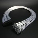Silverstone SX600-G SX500-LG Premium Silver Wire Modular Cable Set