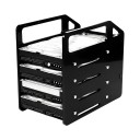 QDIY Professional Modder Acrylic 4 Bay HDD Rack Tray Y4F