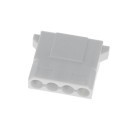 modDIY Standard 4-Pin Female Connector (White) with Pins