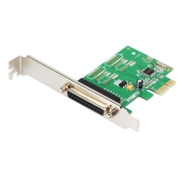 1-Port DB-25 Parallel Printer Port LPT1 PCI-e Controller Card (WCH382)