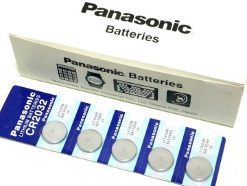 Panasonic 3V Lithium CMOS Coin Type Battery (CR2032)