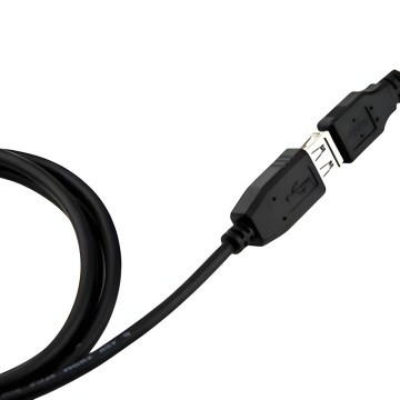 USB 2.0 High Speed Extension Cable 1.5m Black