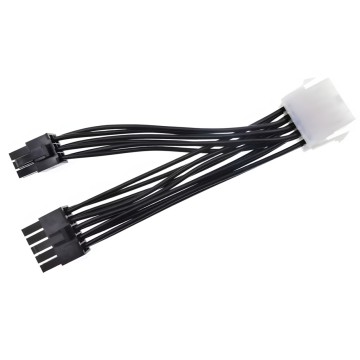 PSU Main Power 10 Pin to 10 Pin and 6 Pin PCIE Adapter Cable for Lenovo