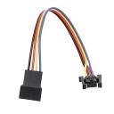 Mini 6 Pin to Standard 4 Pin PWM Fan Cable Adapter for Dell R7515